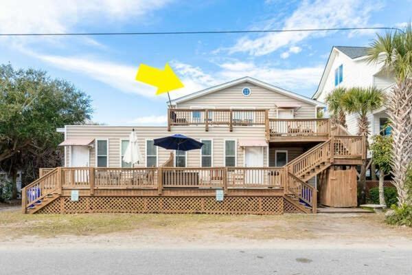Salty Shack Unit C - Salty Shack - Dog Friendly Home - Across From The Beach - Central Location! Folly Beach Exterior foto